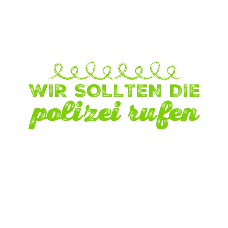 wir brauchen die Polizei