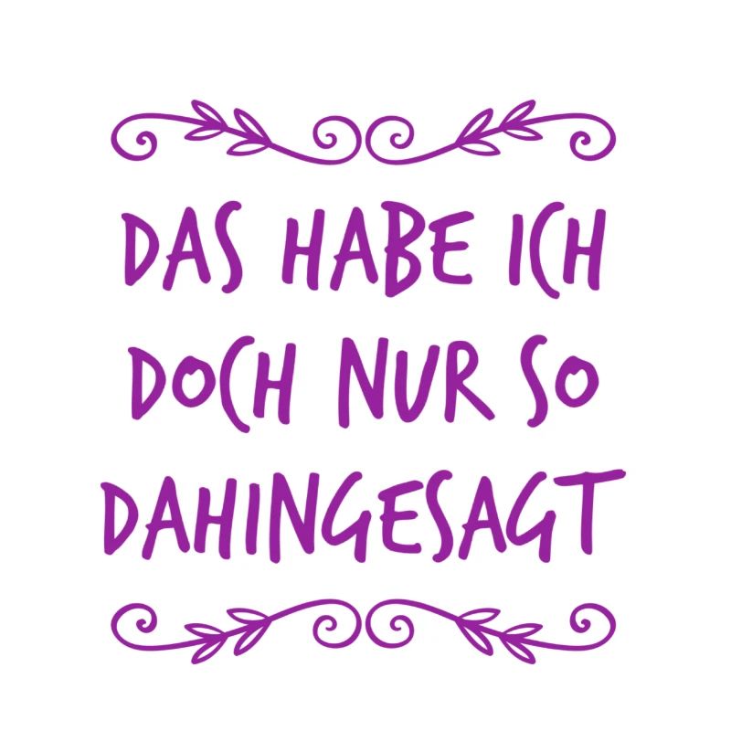 das war belanglos