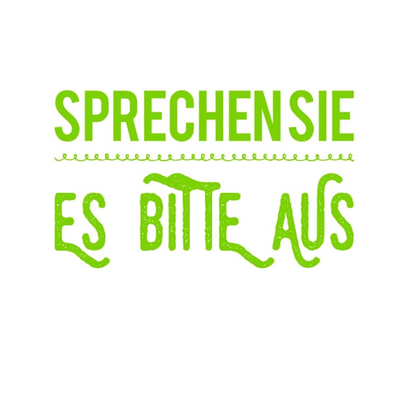 sagen sie es
