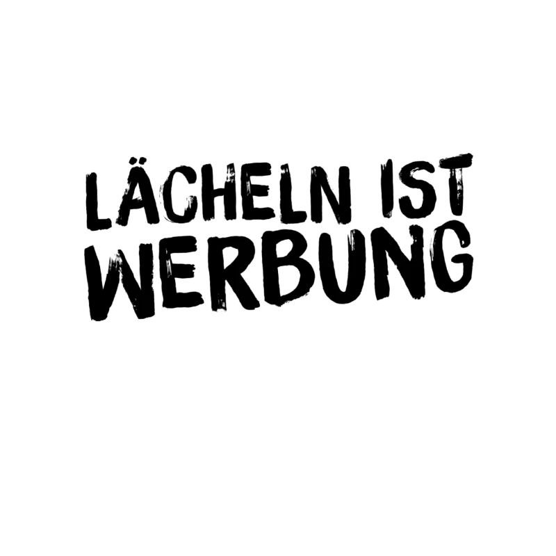 ich werbe für mich