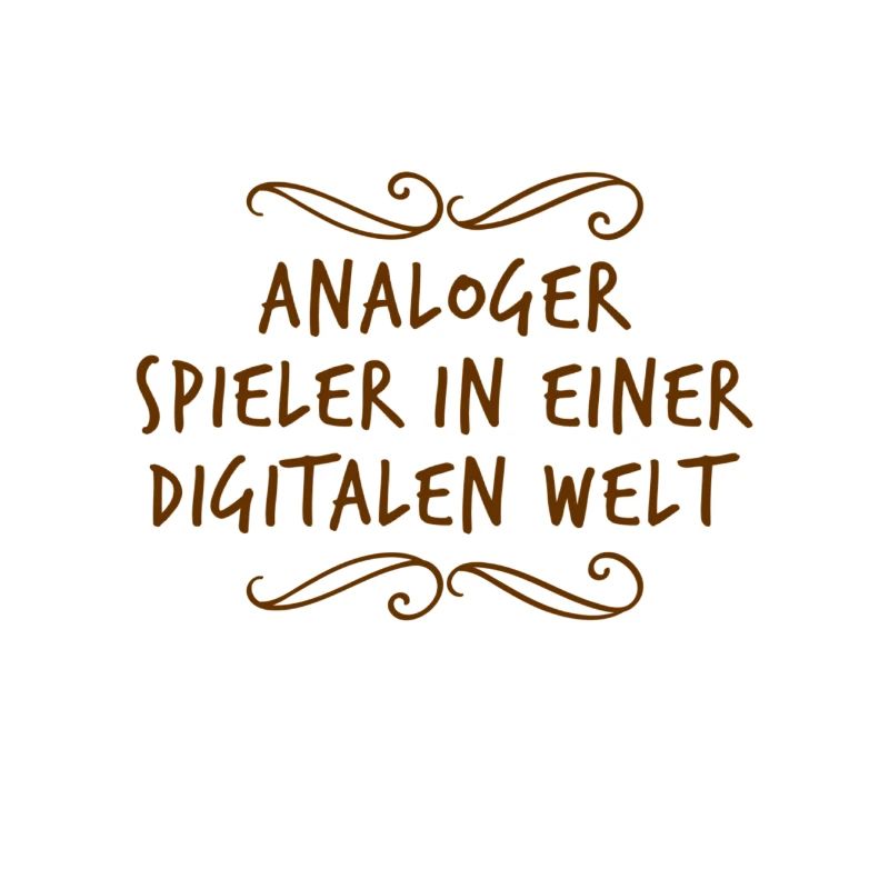 Analog is great