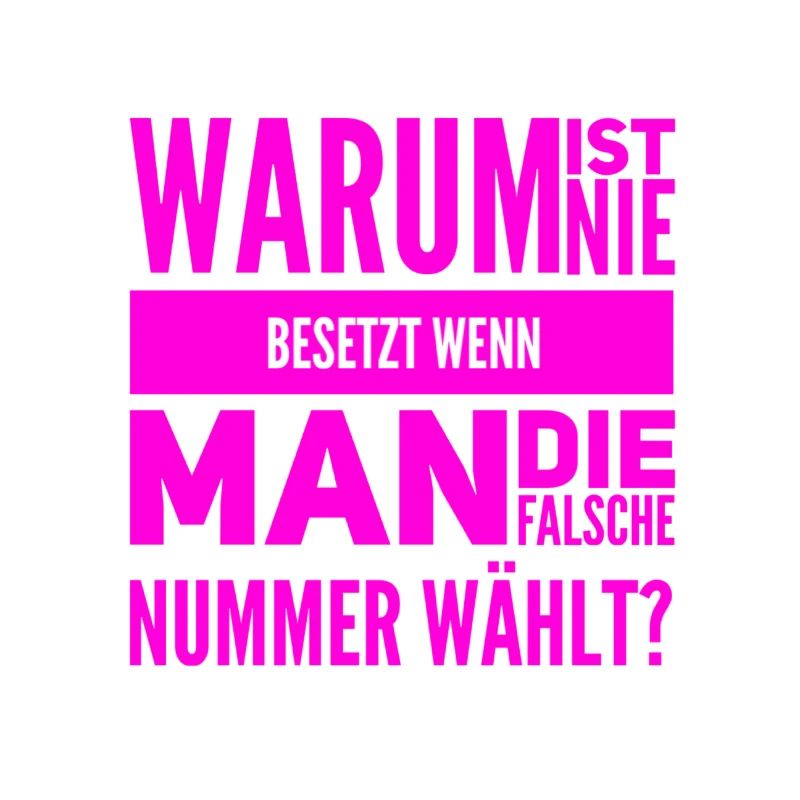 die falsche Nummer wählen