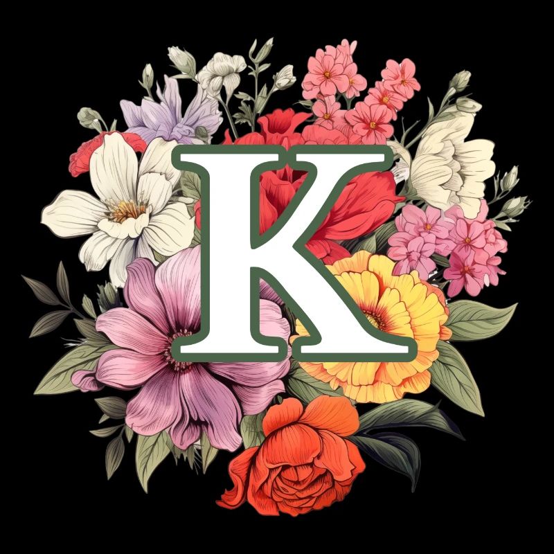 K Monogram Bouquet