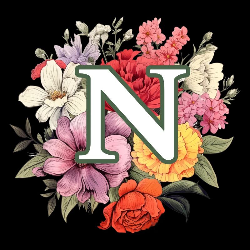 N Monogram Bouquet