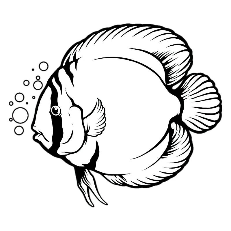 Diskusfisch Tropischer Fischhalter