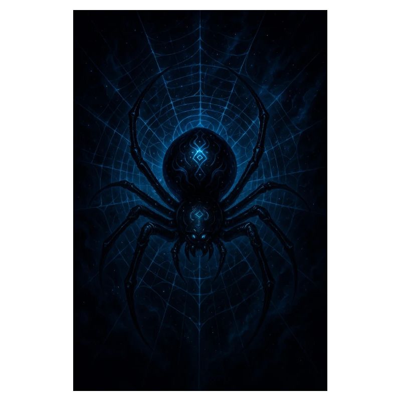 black spider