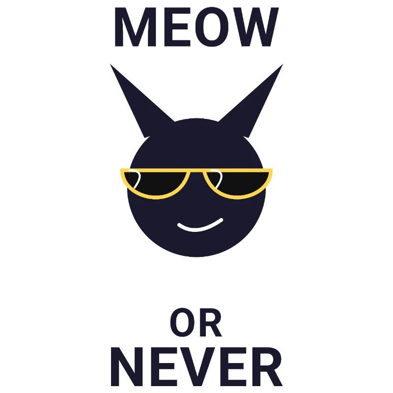 Miau oder nie Sonnenbrillenkatze
