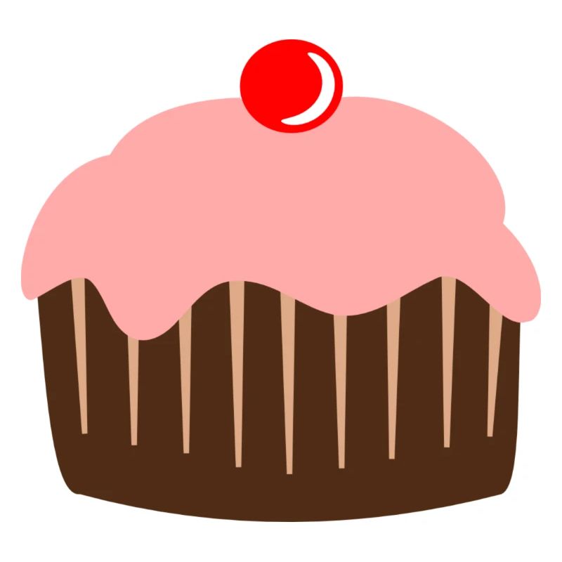 Cupcake pie sweets cherry