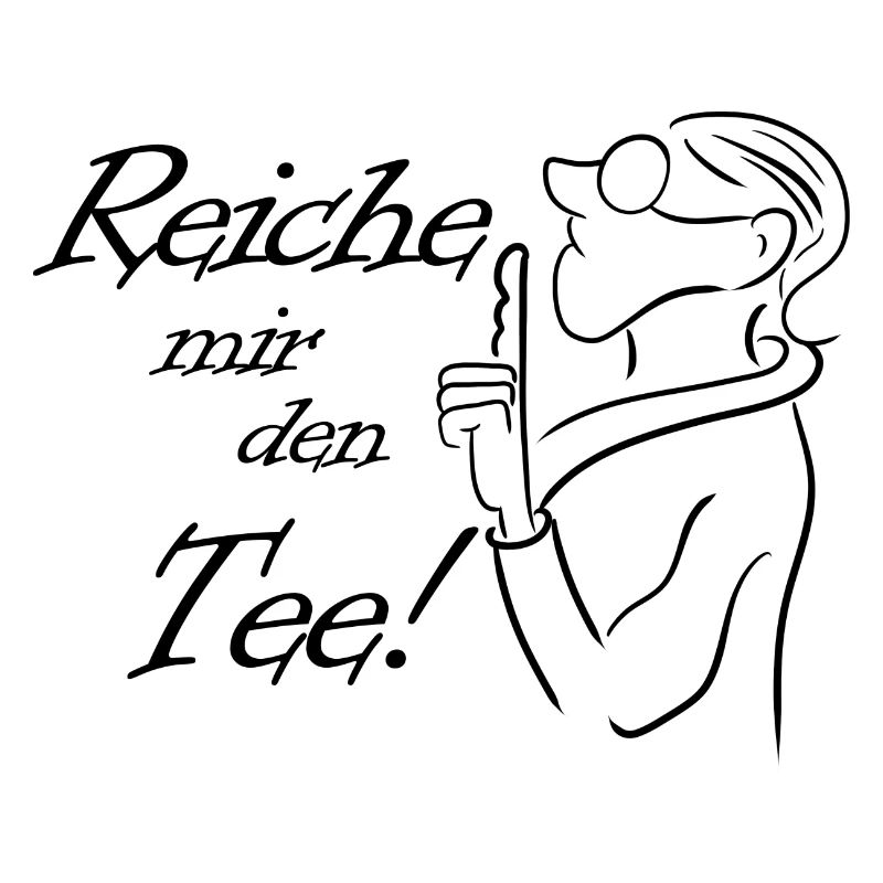 Reiche mir den Tee! Sketch