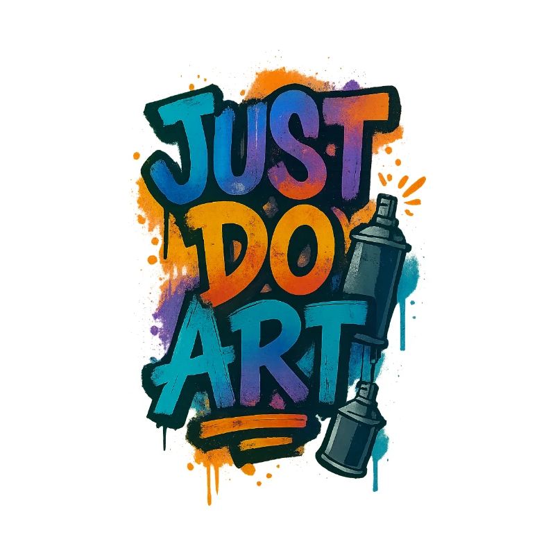 Just Do Art – Déclaration de style de rue