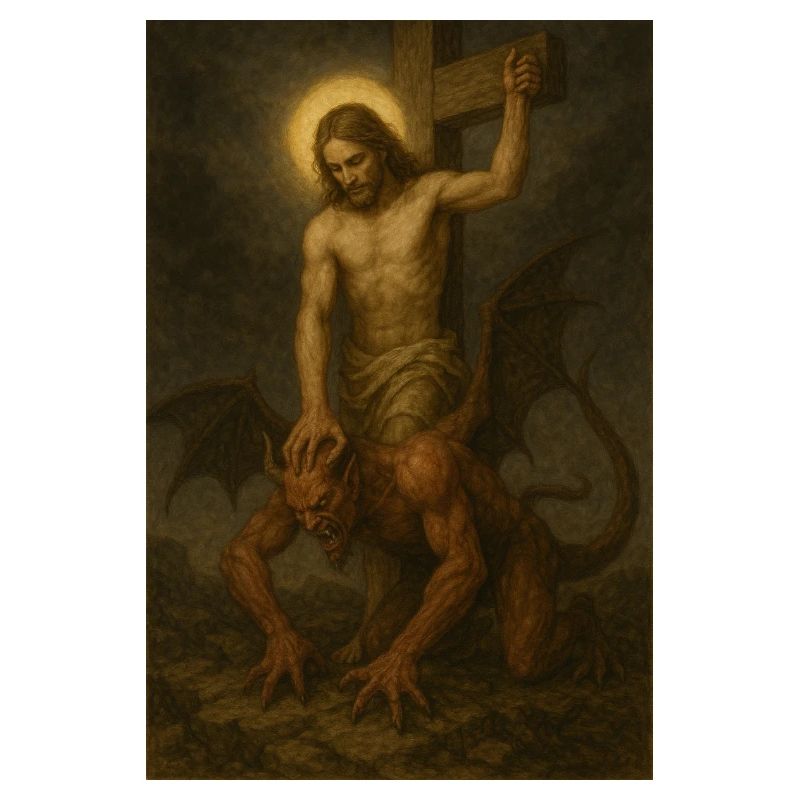 Jesus defeats devils