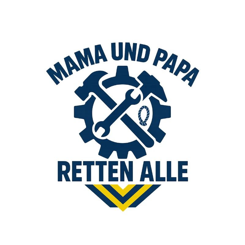 Mutter Vater Rettung Team Design