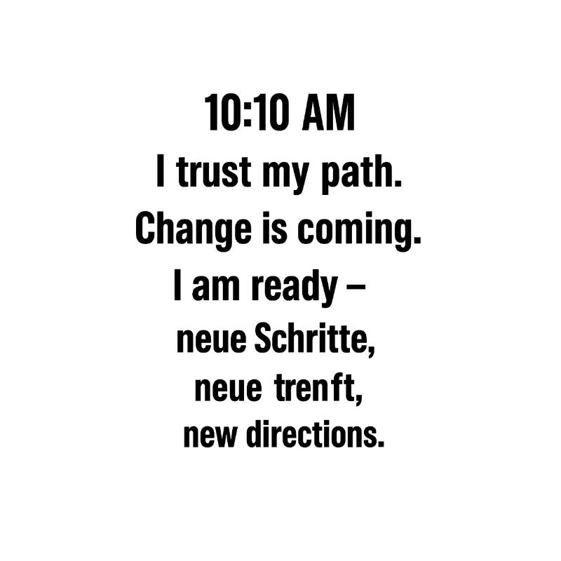 10:10 – Trust the Path