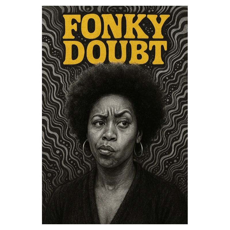 Porträt Afro Funky Doubt