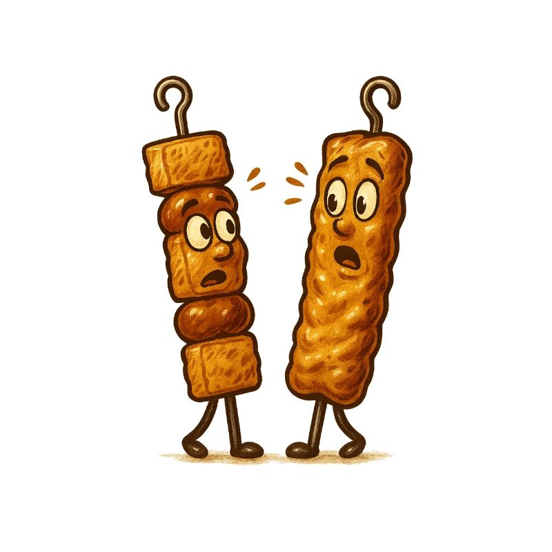 Shashlik vs Kebab
