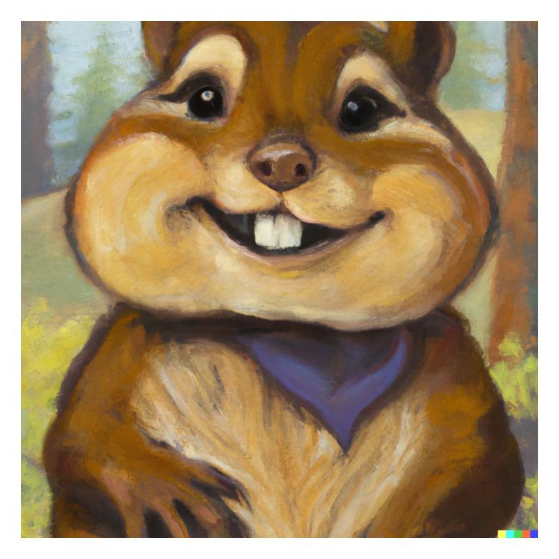 Happy Chipmunk