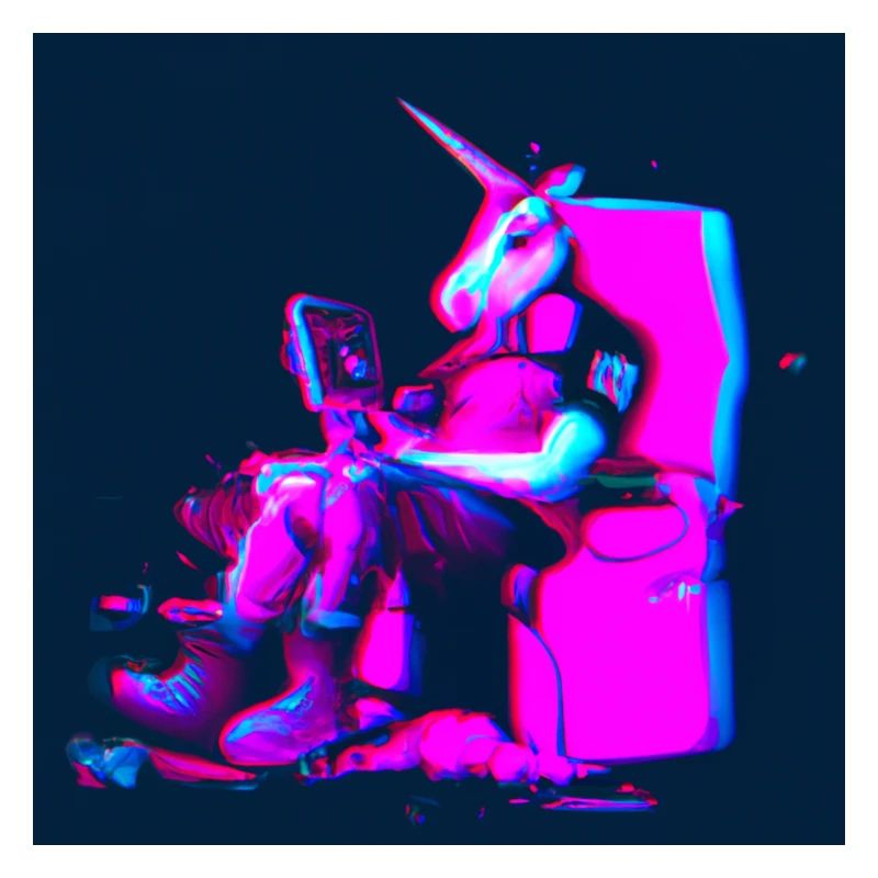 Unicorn Synthwave chill