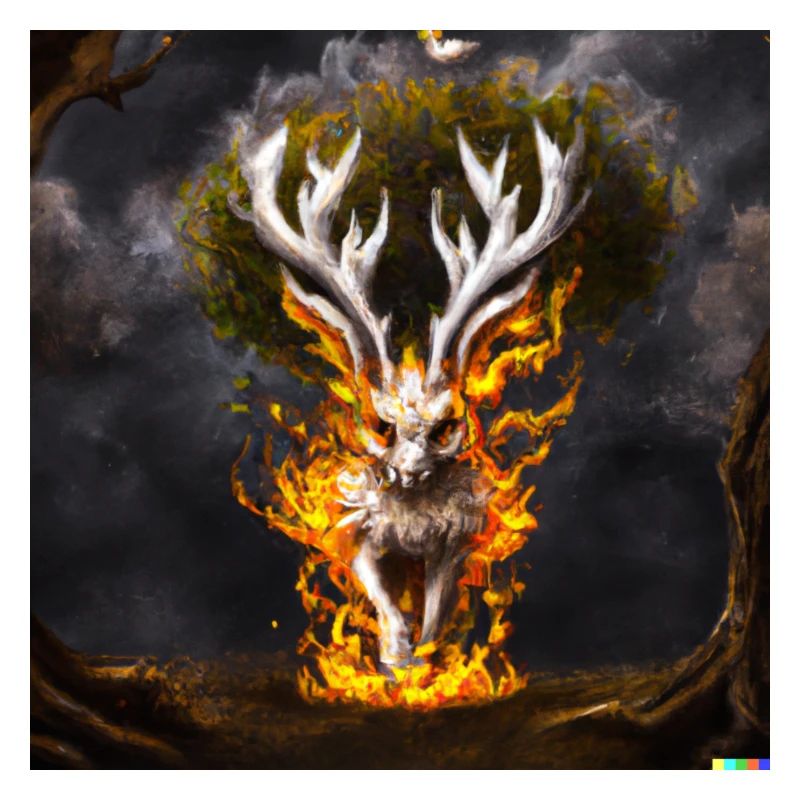DALL E Wolpertinger