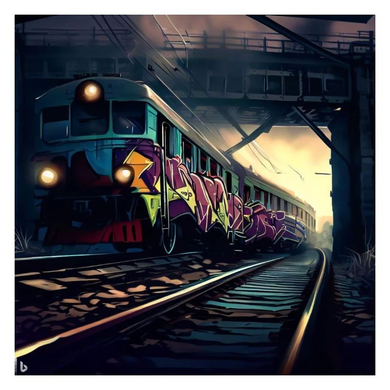 Graffiti Train Artwork