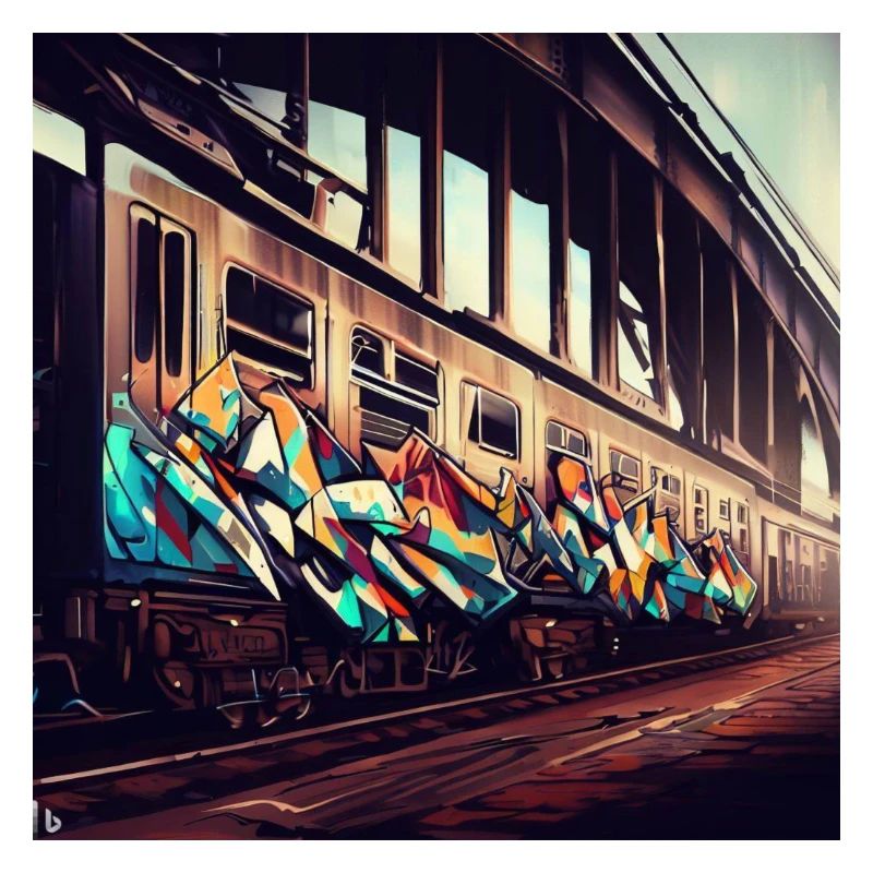 Graffiti Train Artwork