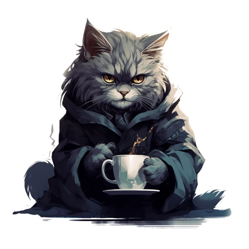 Feline Sorcery: The Grumpy Blend