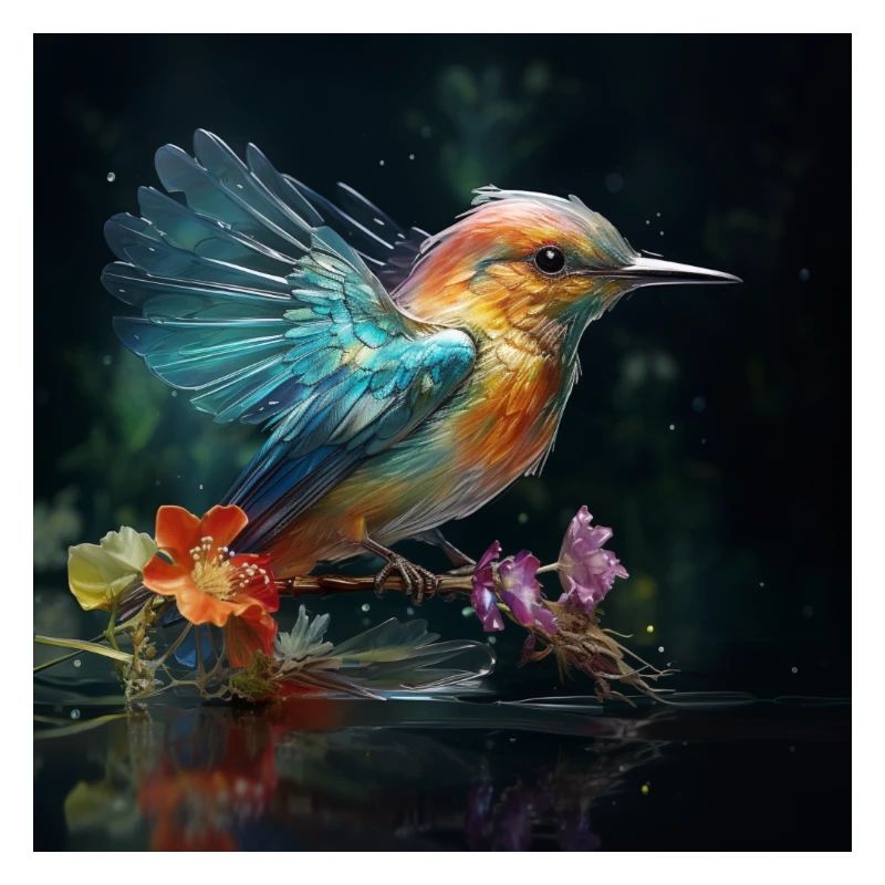 Mystischer Vogel