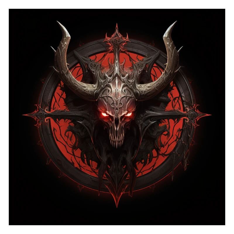 Demon Hunter 2 Glowing Eyes Devil