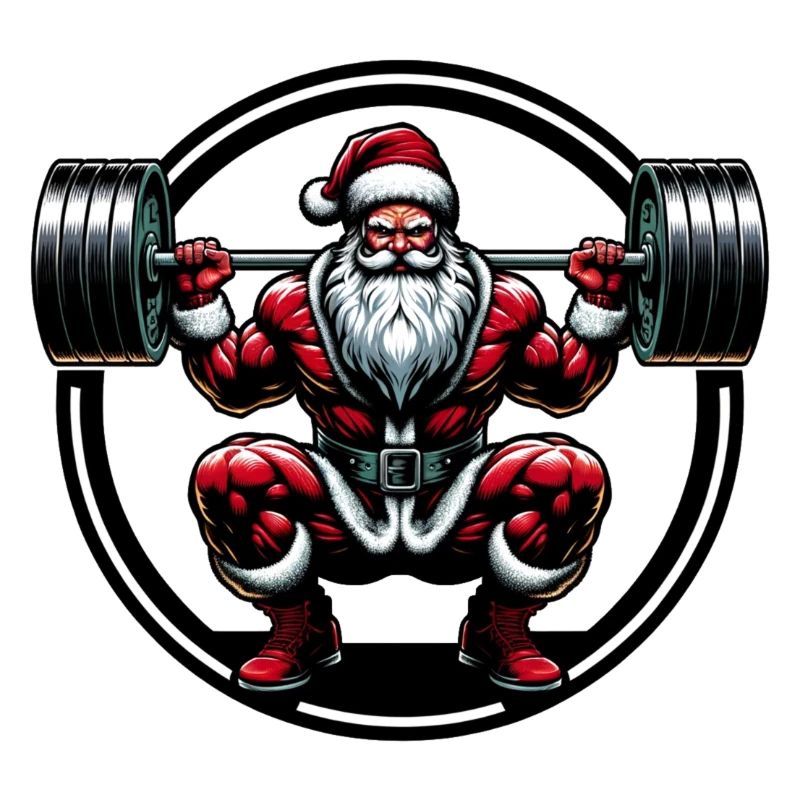 Squats Santa