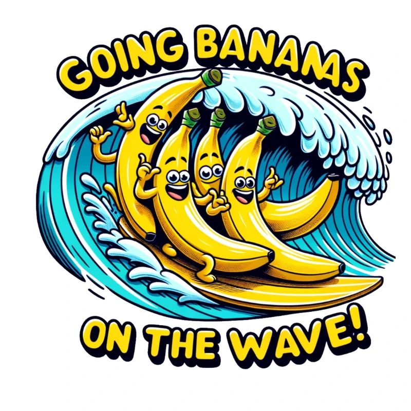 Going Bananas on the Wave