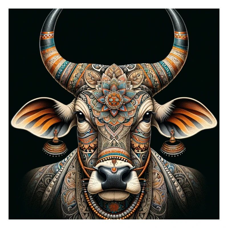 Vache à l’indienne