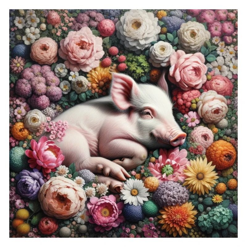 Schwein im Paradies