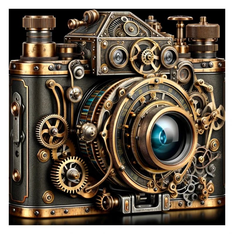 Steampunk Kamera
