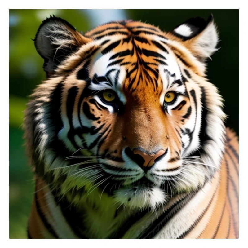 Tiger Motiv, Tigerblick