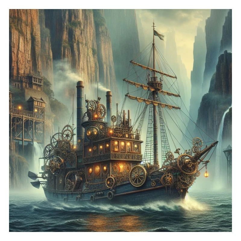 Steampunk Boat