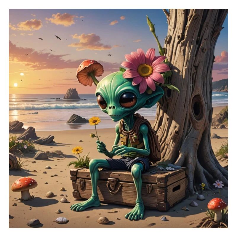 Chilling Alien