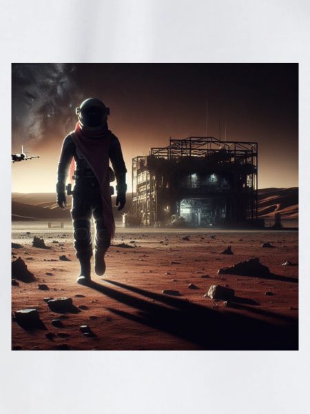Einsamer Astronaut