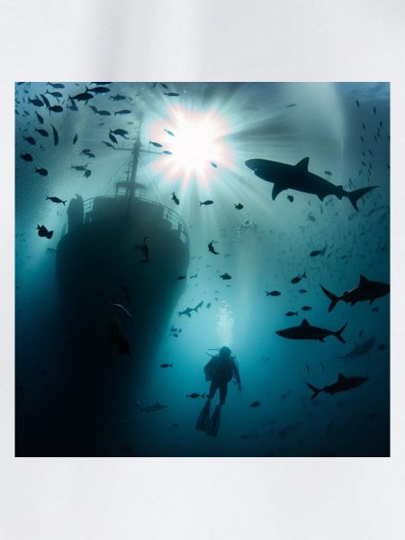 Einsamer Taucher