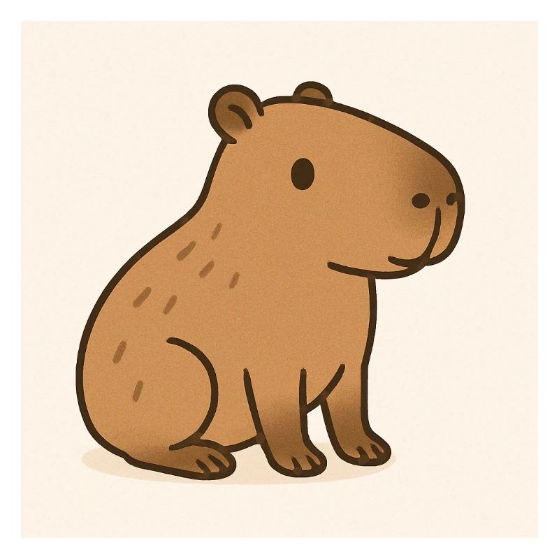 Cute Capybara