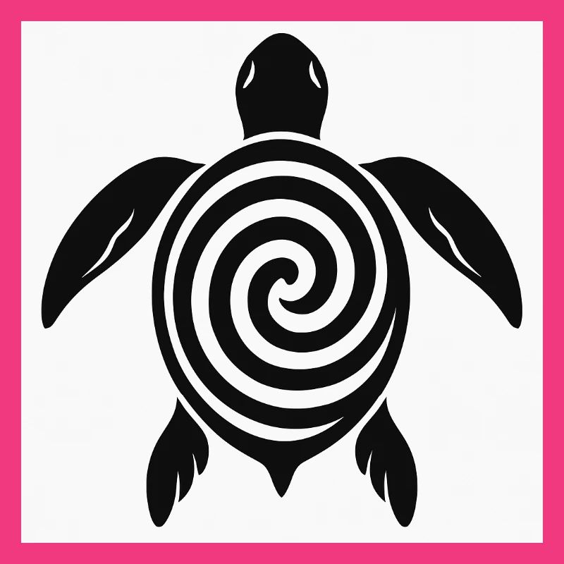 Hypnotic turtle
