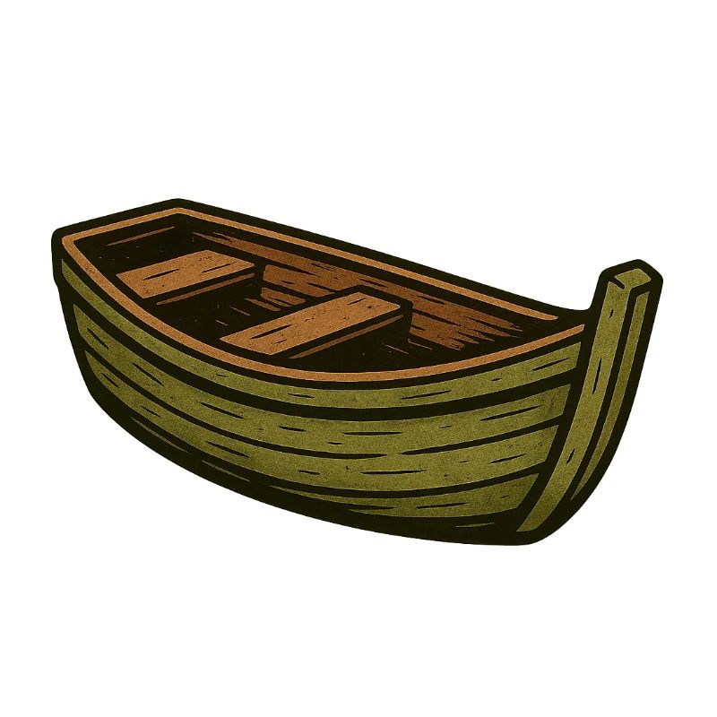 Boot aus Holz