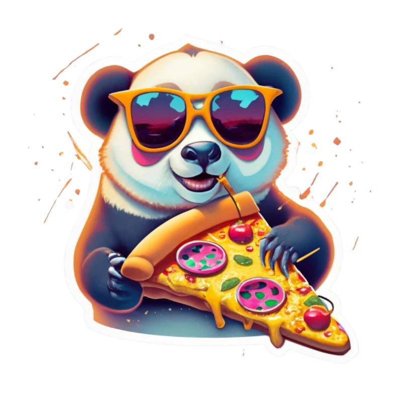 Pizza Panda Munches fraîche dans des tons élégants