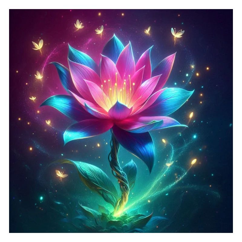 Enchanted Lotus Bloom