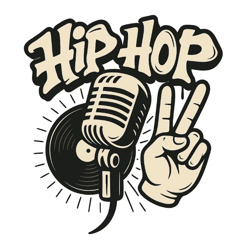 Hip Hop Mikrofon Premium Design