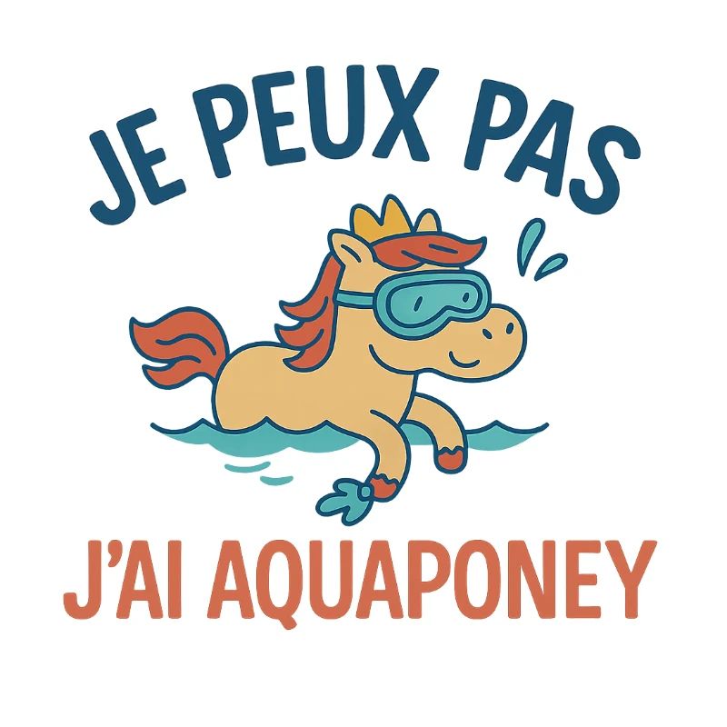 I can't, I have aquapony