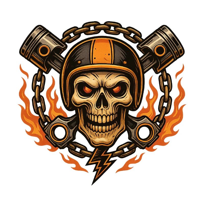Skull Rider – Dunkler Biker-Geist