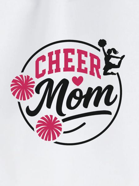  Cheer Mom Illustration