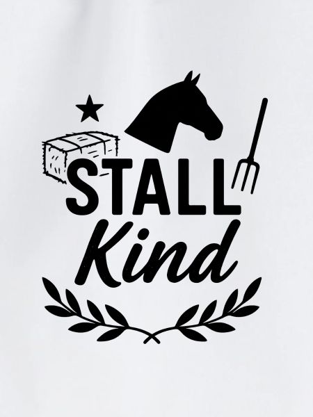 stable child, horse, funny