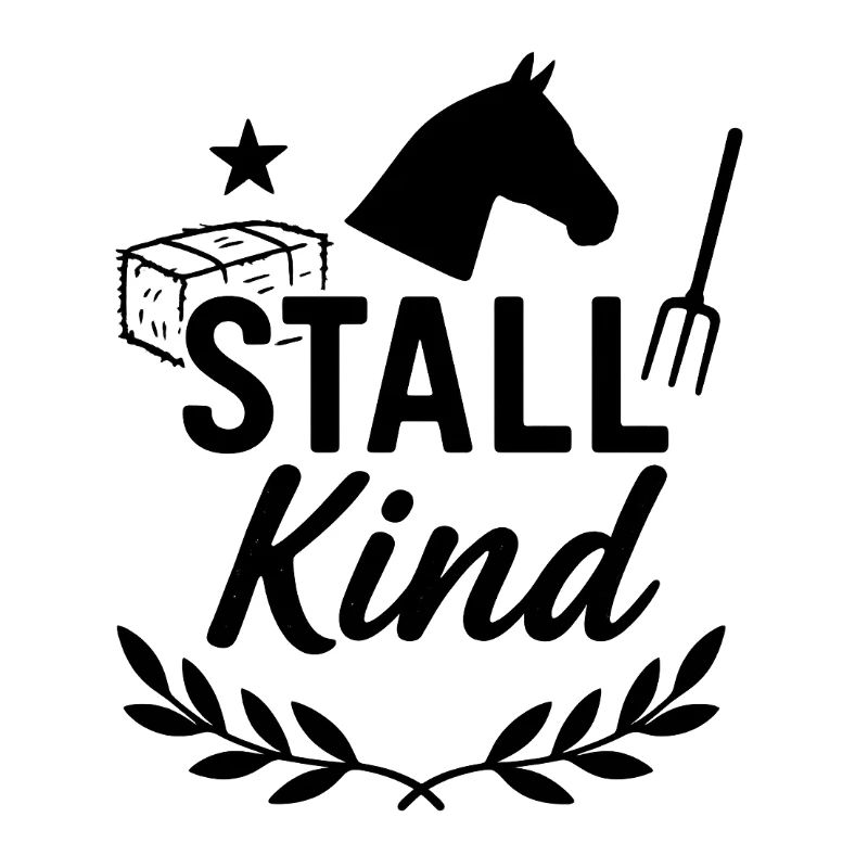 Stallkind, Pferd, lustig