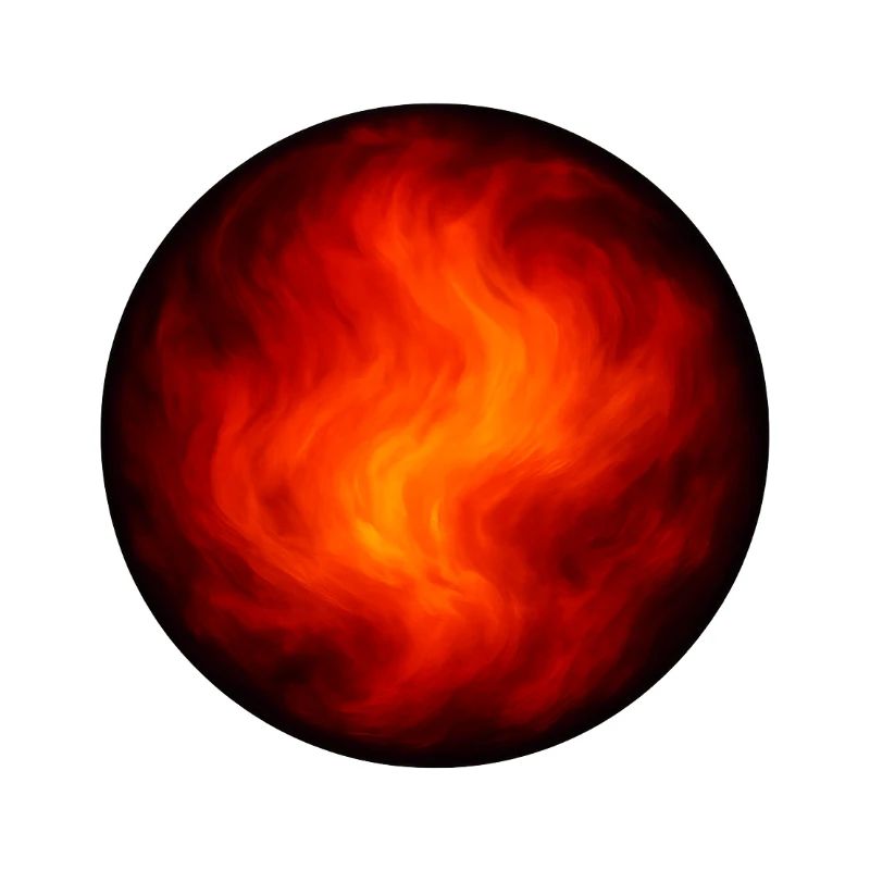 Whirling Orb of Fire