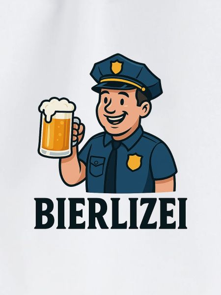 Polizei Bierheld Cartoon BIER